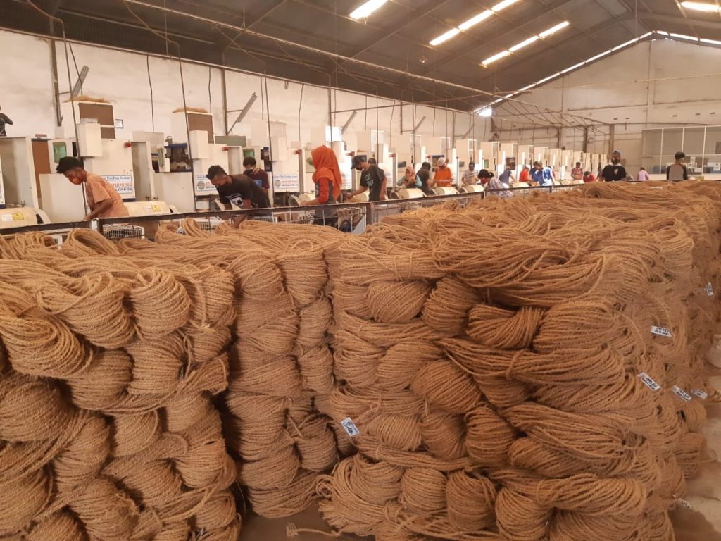 Coco Fiber Sabut Kelapa bahan Membuat Alat Rumah Tangga