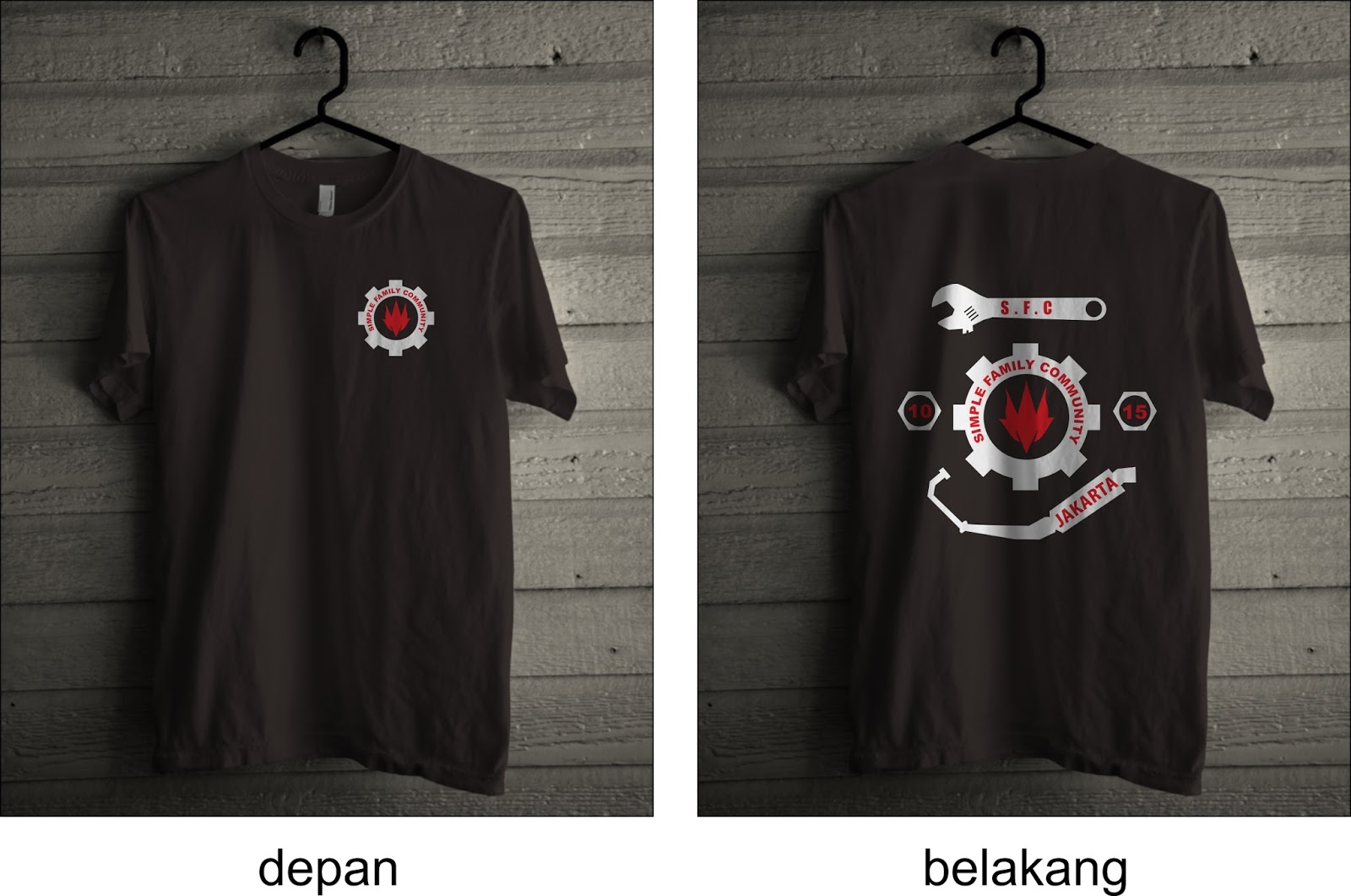 cara sablon baju manual