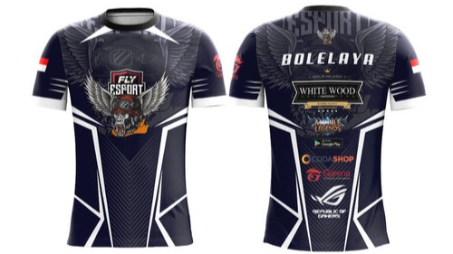 Jersey Gaming Full Print untuk Gaya dan Performa Tanpa Batas