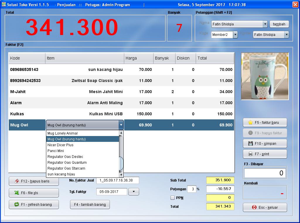 aplikasi kasir gratis minimarket