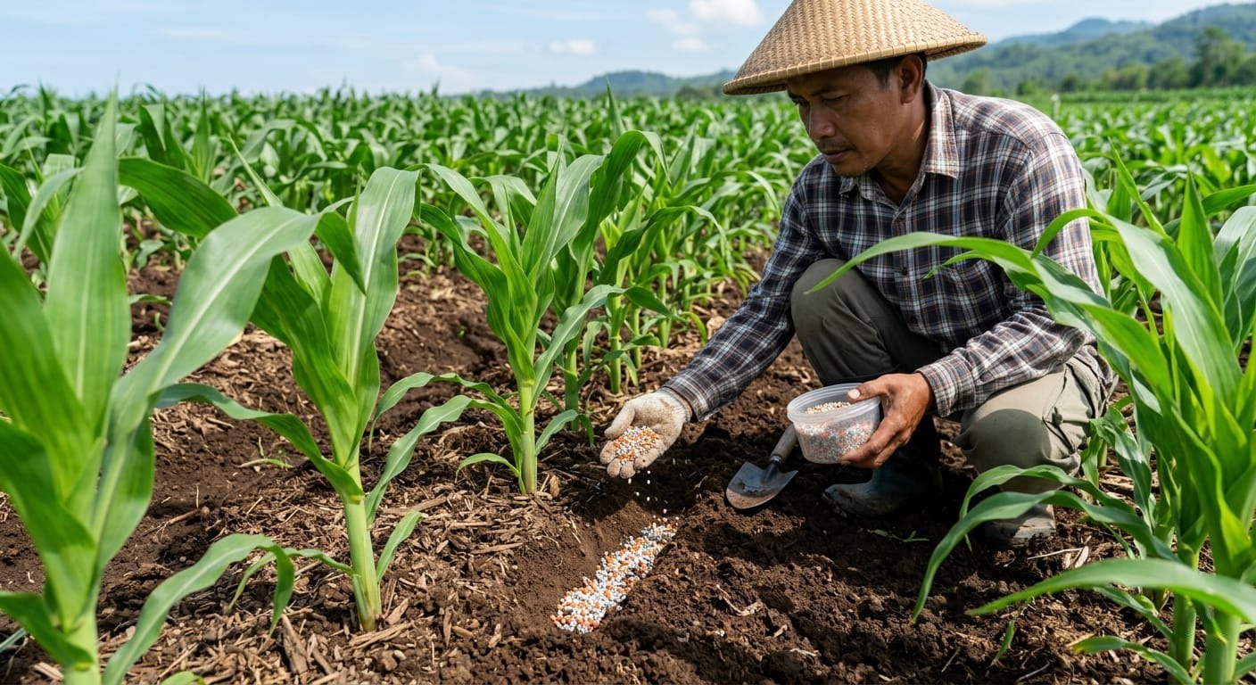 Waktu yang Tepat Memupuk Jagung agar Hasil Panen Lebih Maksimal